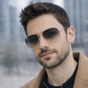 Lentes De Sol Rb3025 Aviator Large Metal 003/32 - Talle M
