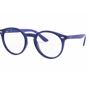 Armazón Rb Round Azul Con Cristales Graduados Talle M