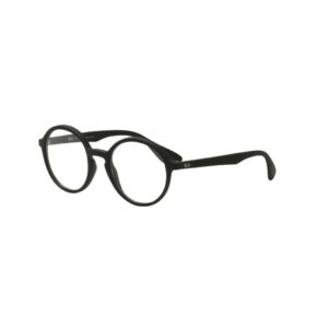 Armazón Rb Round Plastic Negro Con Cristales Graduados Talle M